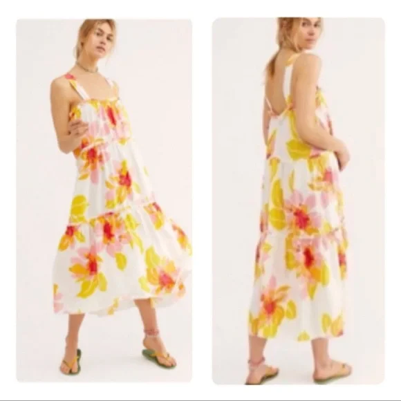 free people moonshine midi dress Free People Women's Moonshine Midi Dress
